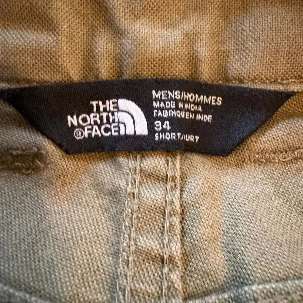 The North Face Five-Pocket Olive Technical Hiking Pants Mens 34 Short